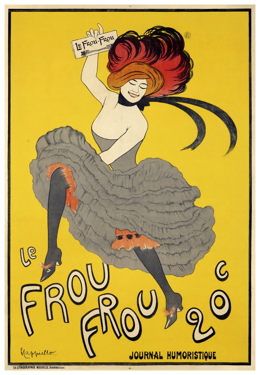 Le Frou-Frou》（1899年）创刊号 作者 莱昂内托·卡皮耶洛