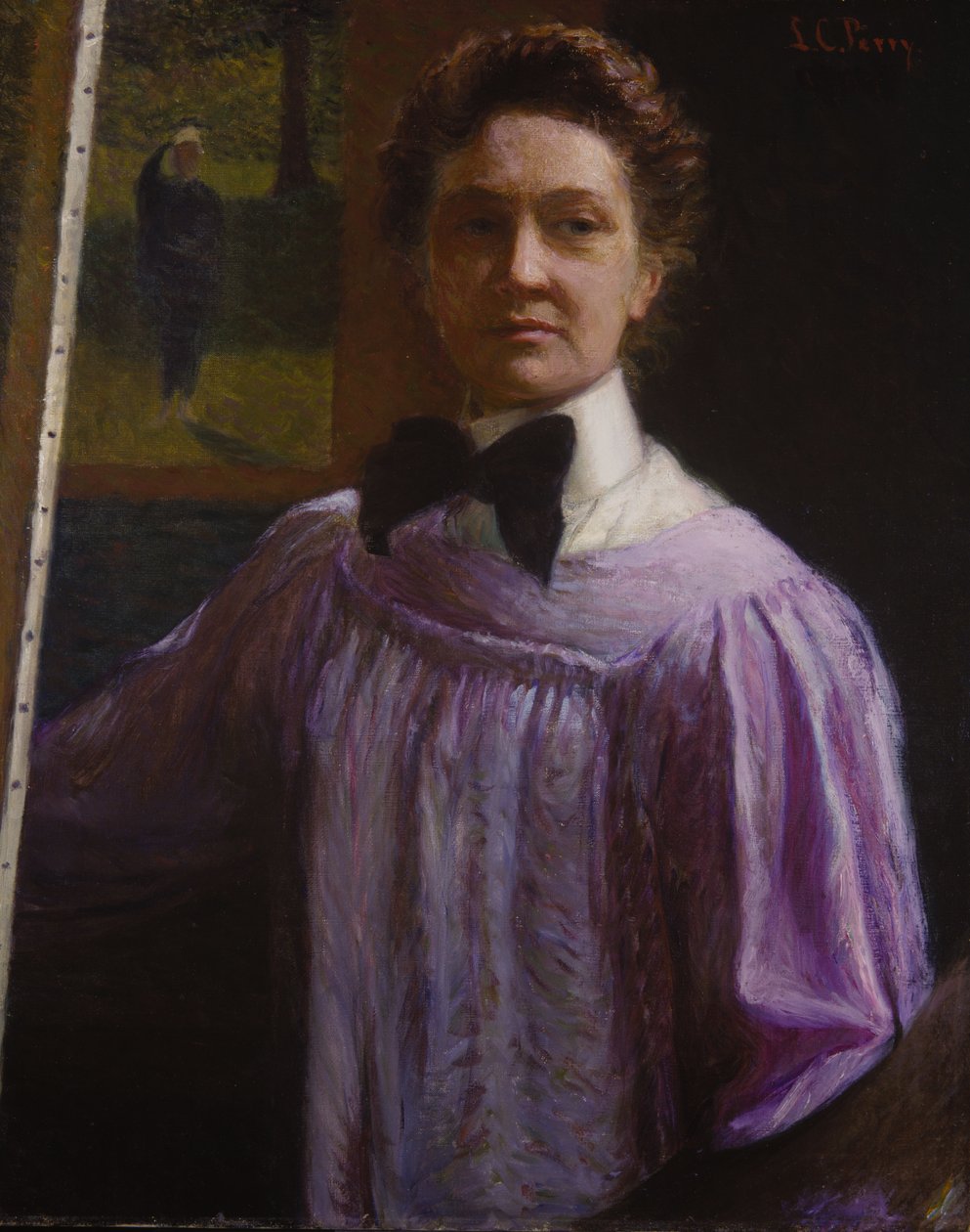 自画像 作者 莉拉·卡伯特·佩里（Lilla Cabot Perry）