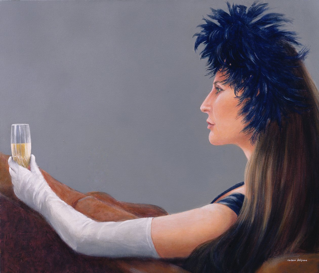 图标，2005（丙烯酸） 作者 林肯·塞利格曼