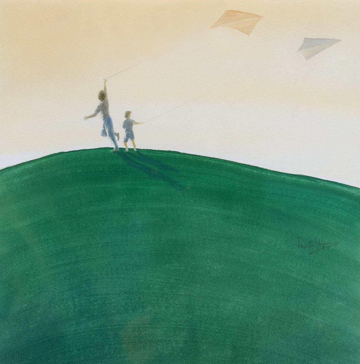 风筝飞行，2000 作者 林肯·塞利格曼