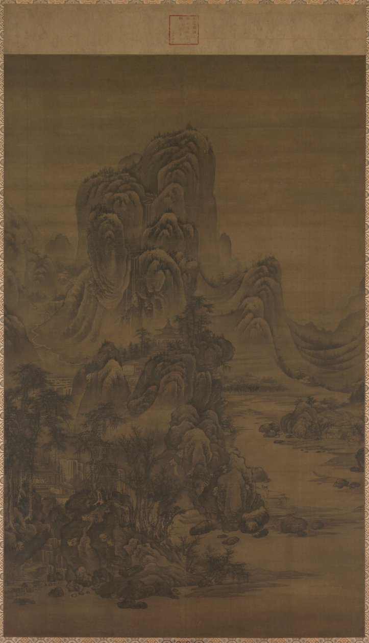 1368-1644年的《朱兰式风景》。 作者 刘友
