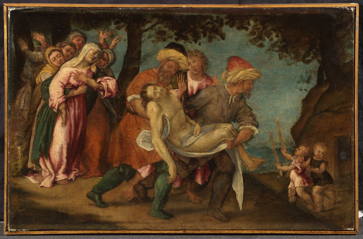 安葬 作者 洛伦佐·乐透（Lorenzo Lotto）