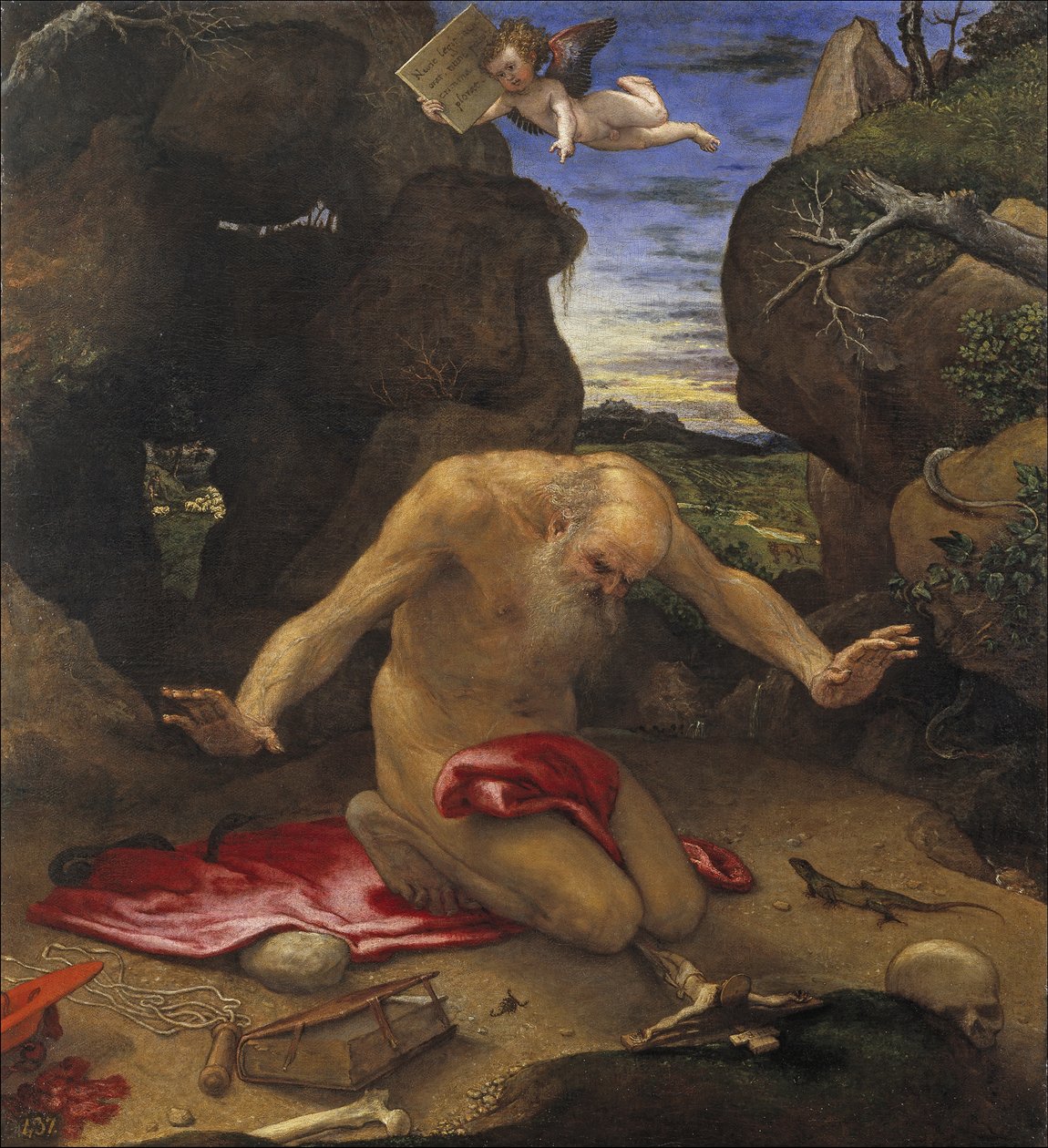圣杰罗姆 作者 洛伦佐·乐透（Lorenzo Lotto）