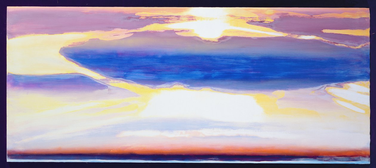 Skyscape（混合媒体） 作者 卢·吉布斯