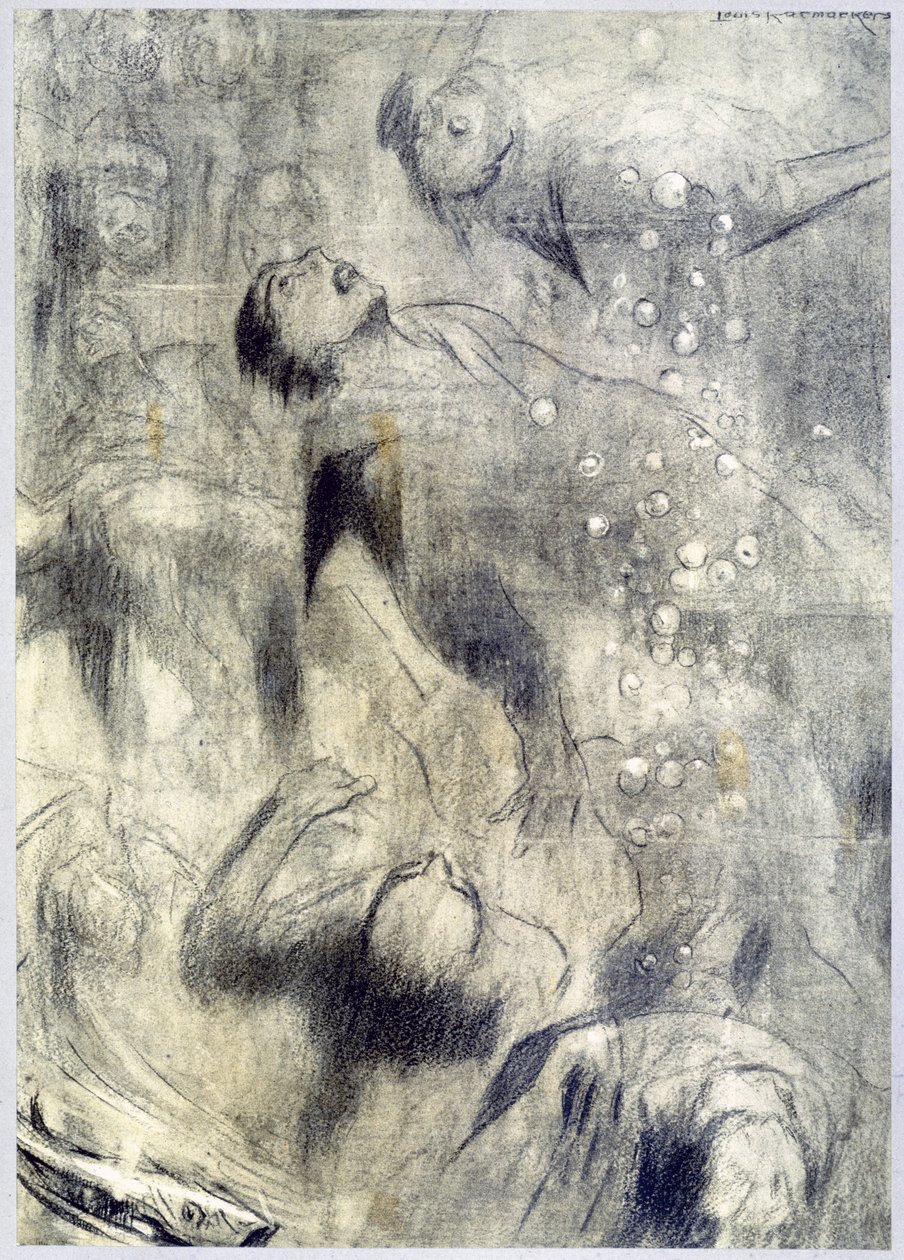 海矿》，1916年 作者 路易斯·雷麦克斯