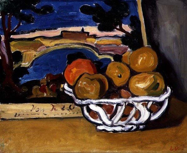 静物，c.1906（布面油画） 作者 路易斯·瓦尔塔特