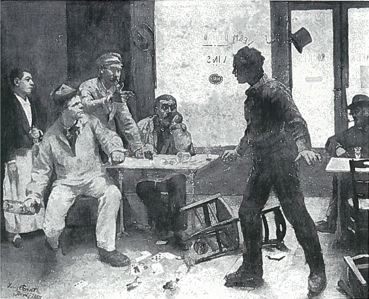 cardsharps 作者 洛维斯·科林斯（Lovis Corinth）