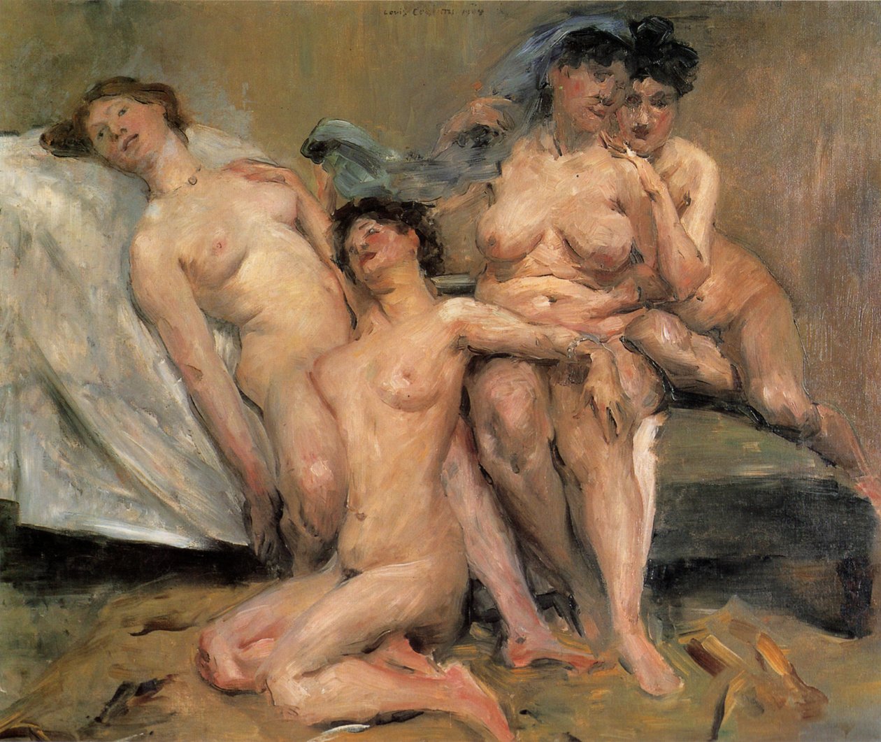妇女组的女朋友 作者 洛维斯·科林斯（Lovis Corinth）