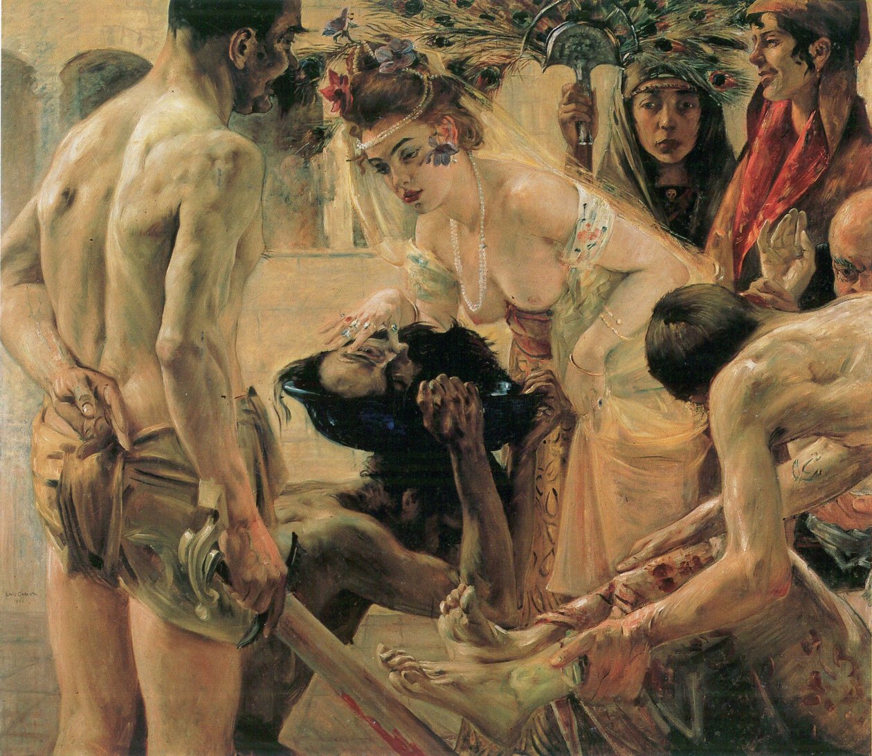 莎乐美，二 作者 洛维斯·科林斯（Lovis Corinth）