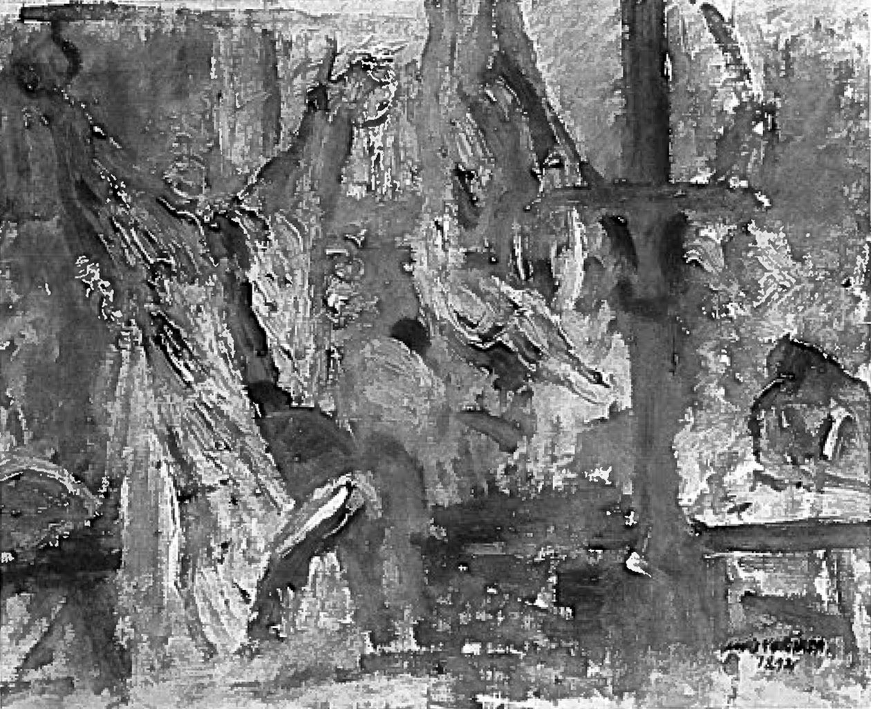 Schlachterein 作者 洛维斯·科林斯（Lovis Corinth）