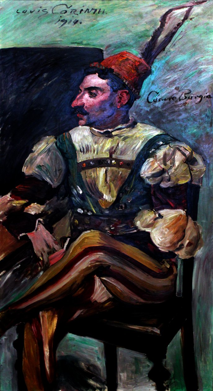 切萨雷波吉亚 作者 洛维斯·科林斯（Lovis Corinth）
