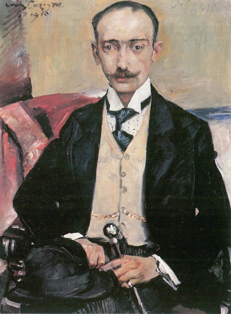 博士的肖像。卡尔布莱克 作者 洛维斯·科林斯（Lovis Corinth）