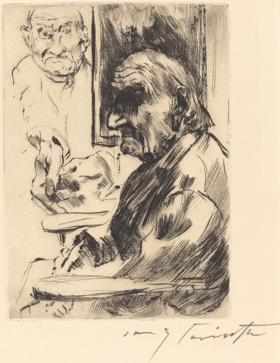 老人 (Old Man) 作者 洛维斯·科林斯（Lovis Corinth）
