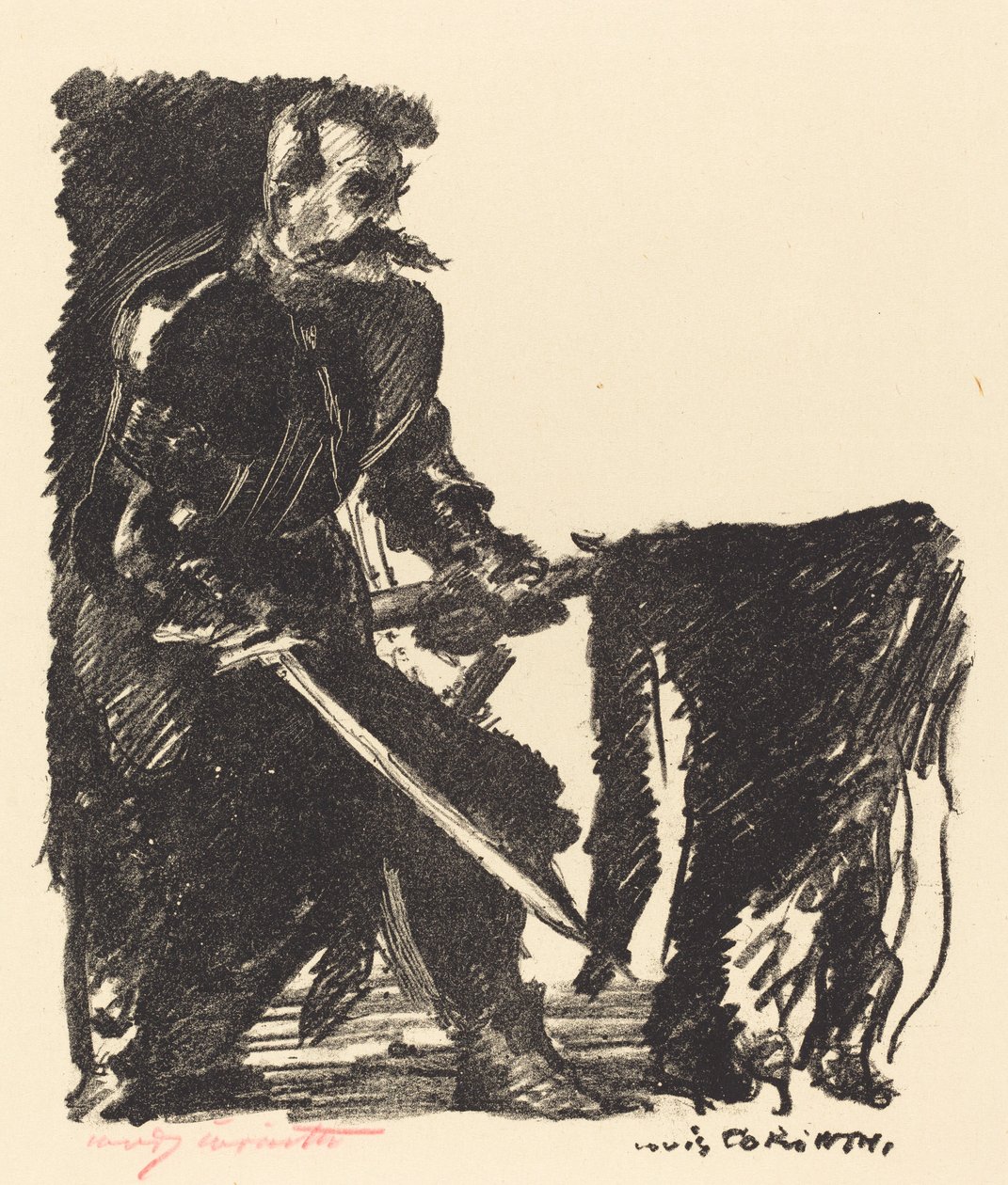 标准承载者》，1915年。 作者 洛维斯·科林斯（Lovis Corinth）