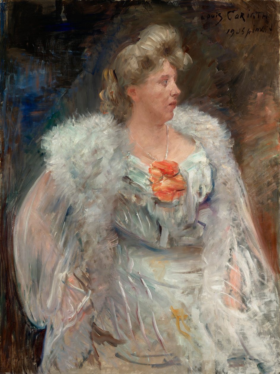 歌手弗里达-哈尔贝 作者 洛维斯·科林斯（Lovis Corinth）