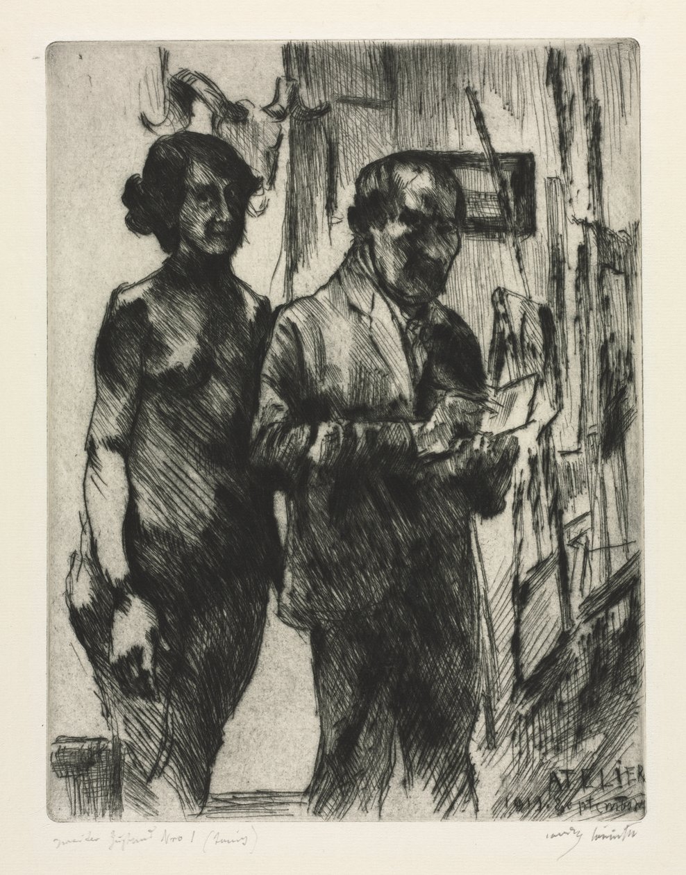 工作室 作者 洛维斯·科林斯（Lovis Corinth）
