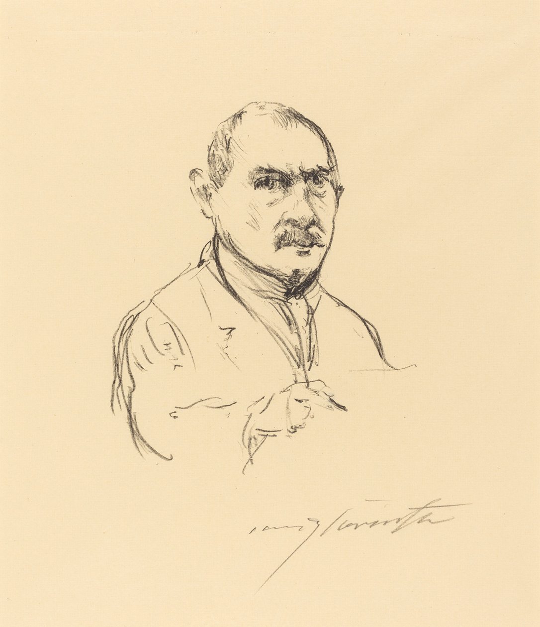 自画像 自画像，1914年。 作者 洛维斯·科林斯（Lovis Corinth）