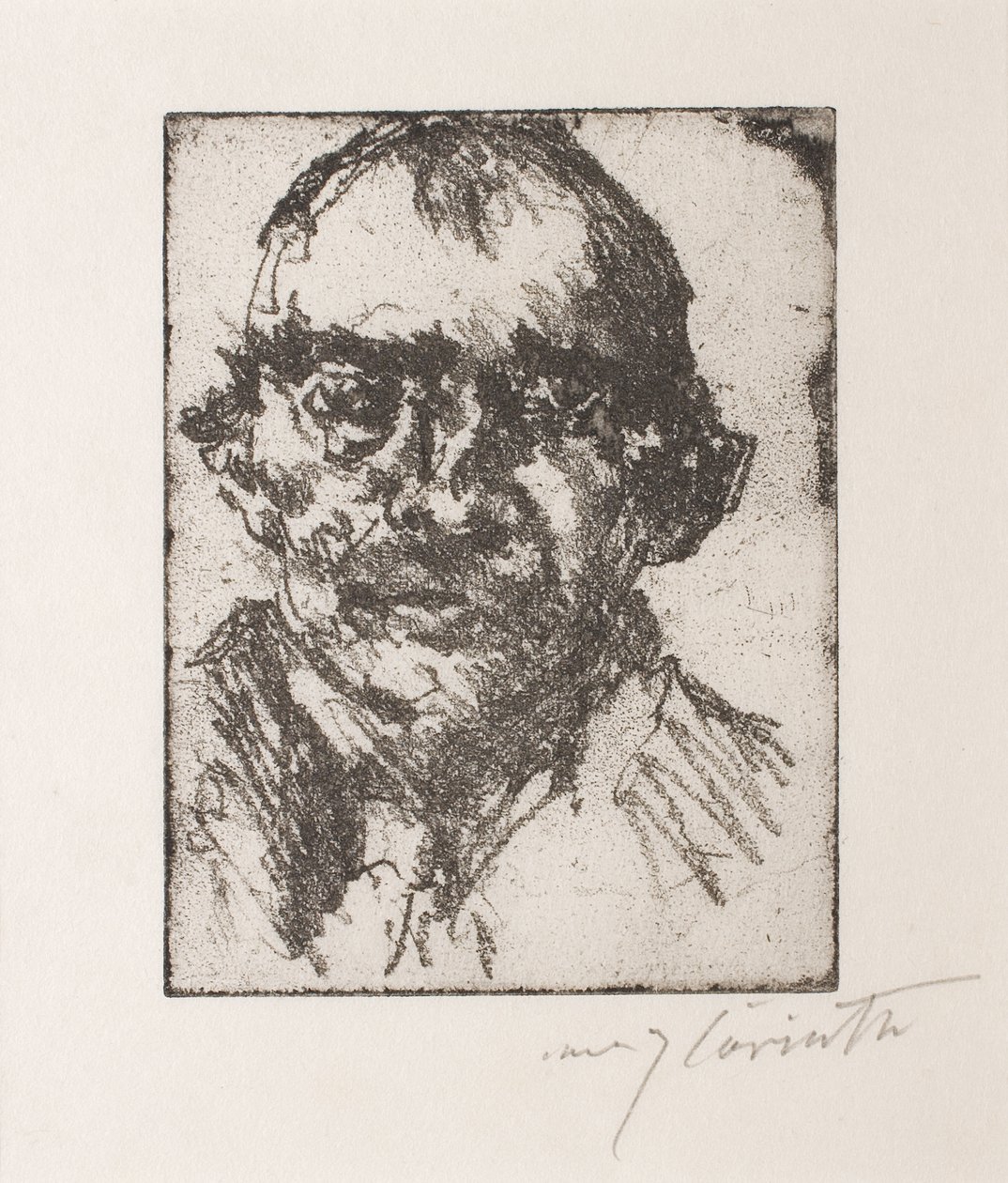 自画像 作者 洛维斯·科林斯（Lovis Corinth）