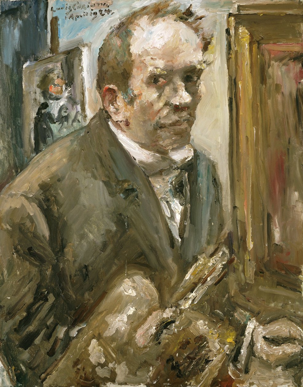 自画像 作者 洛维斯·科林斯（Lovis Corinth）
