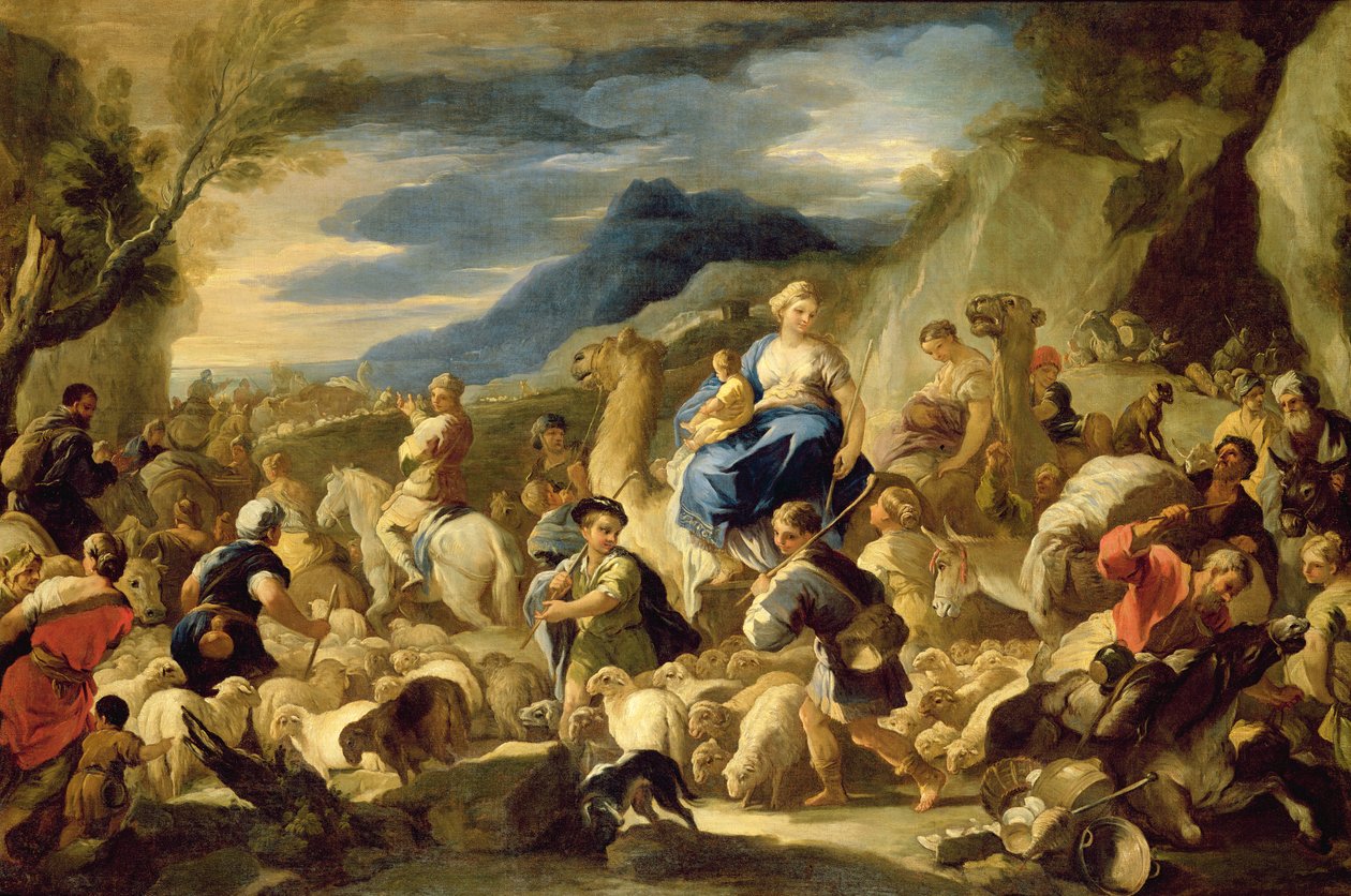 雅各布斯迦南之旅 作者 卢卡·乔丹奴（Luca Giordano）