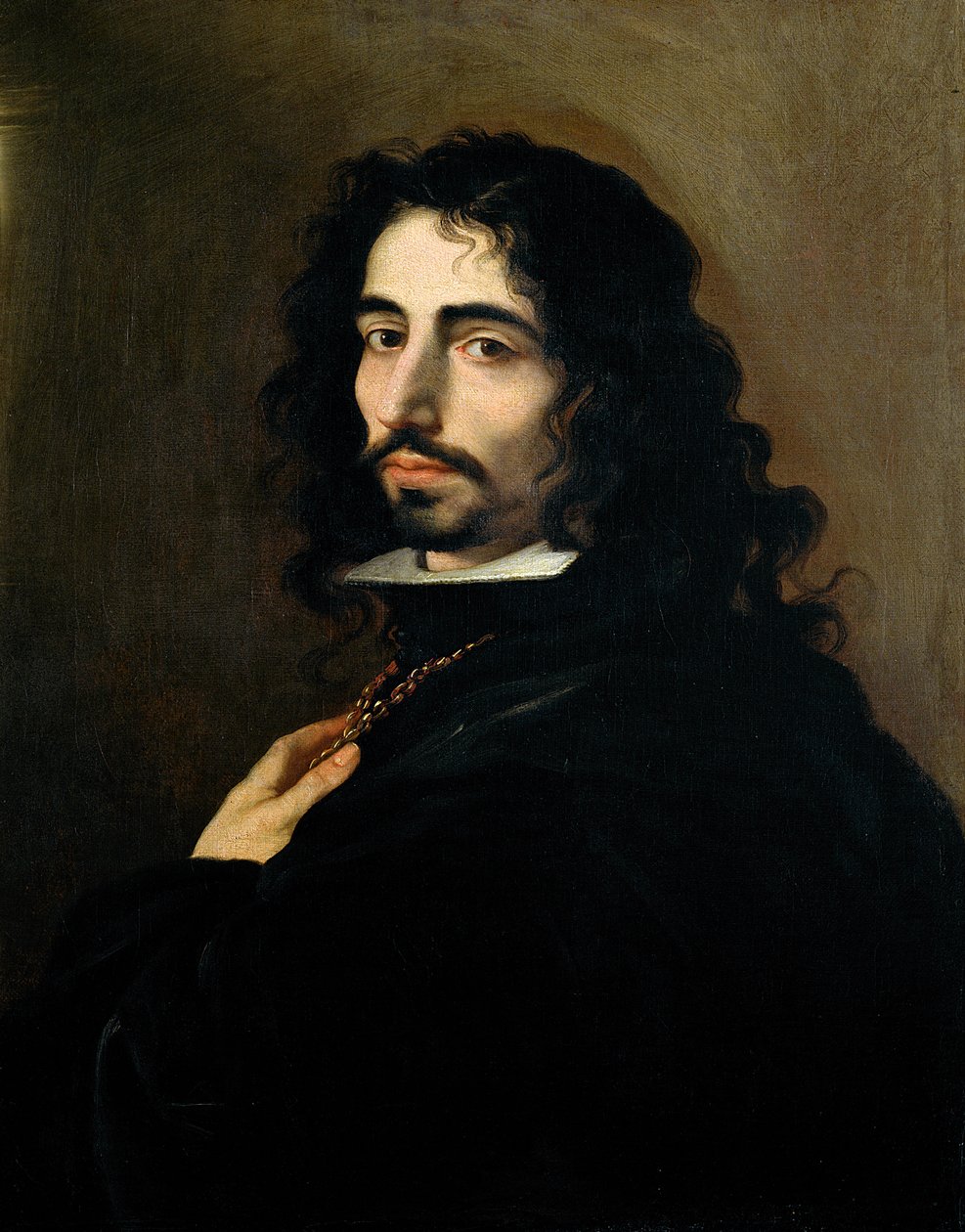 自画像，c.1665 作者 卢卡·乔丹奴（Luca Giordano）