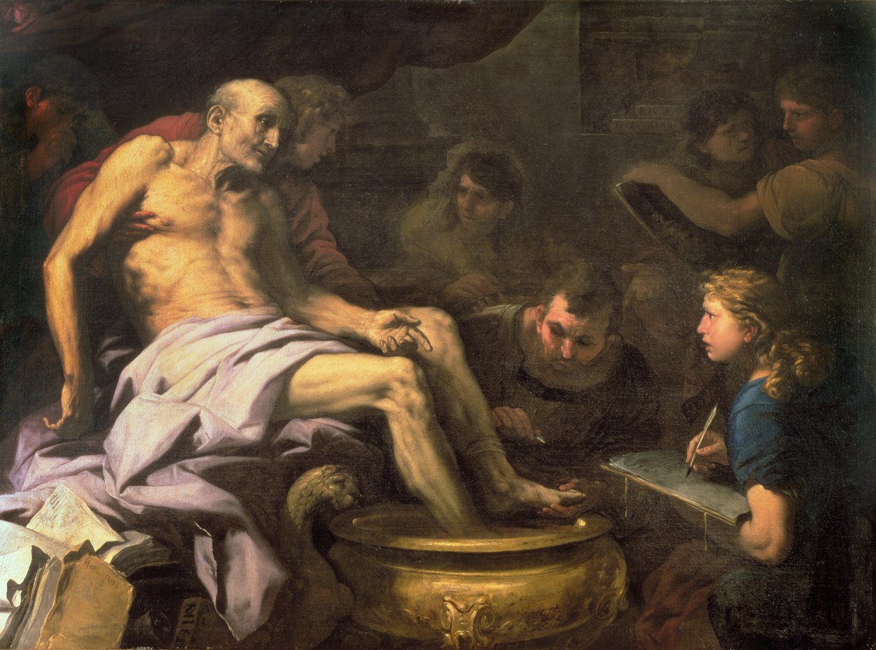 塞内卡之死 作者 卢卡·乔丹奴（Luca Giordano）