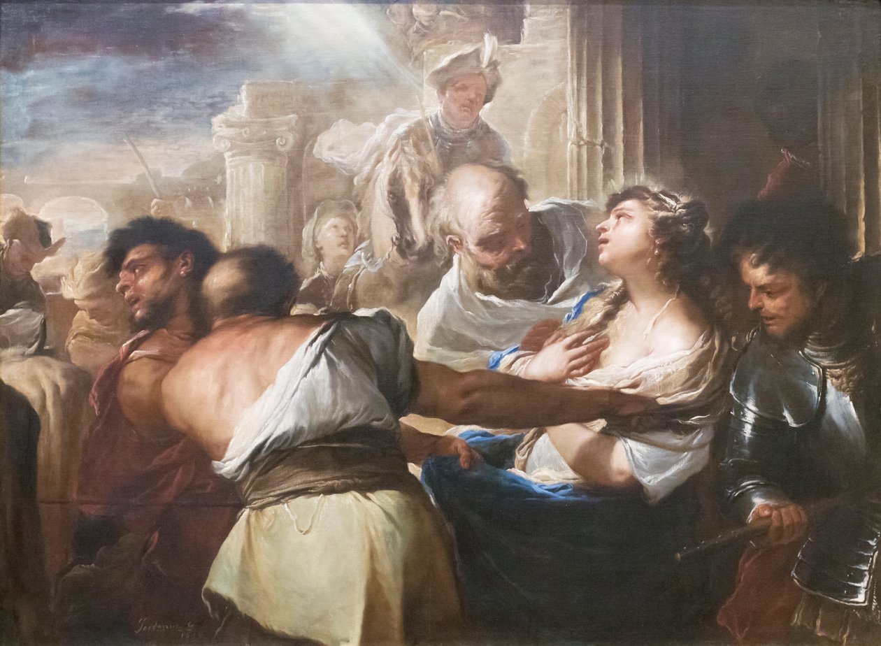 圣露西殉难 作者 卢卡·乔丹奴（Luca Giordano）
