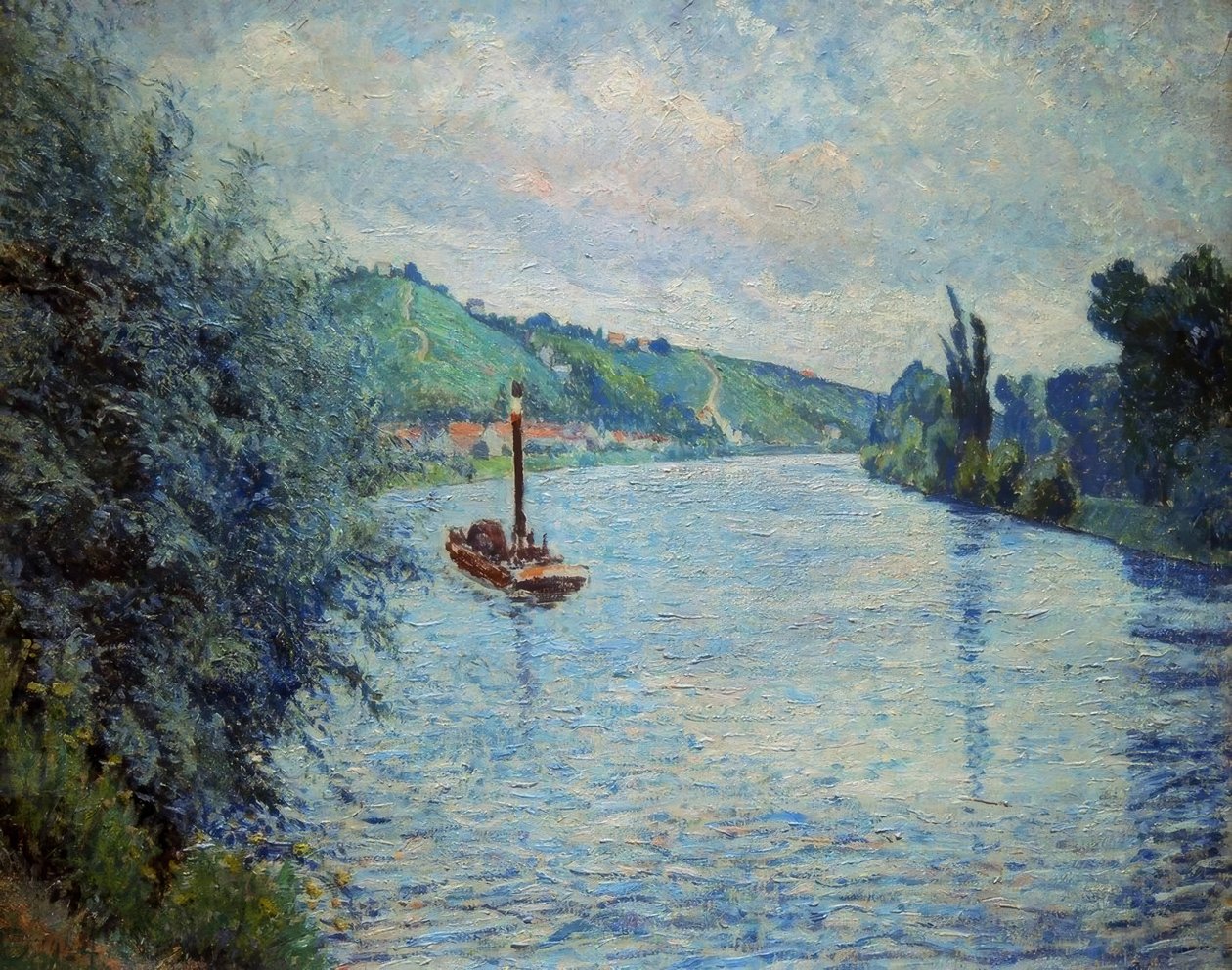 烦恼 作者 卢西安·皮萨罗（Lucien Pissarro）
