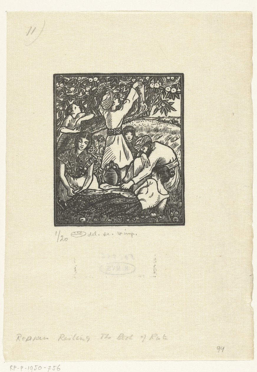 休息场馆读者 作者 卢西安·皮萨罗（Lucien Pissarro）