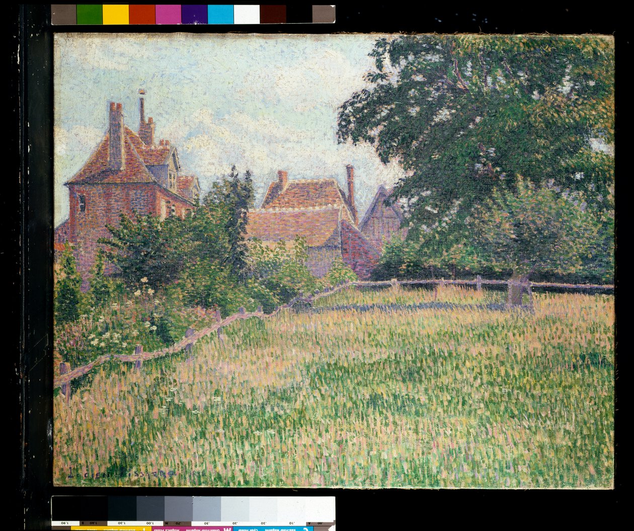 聋妇之家，埃拉格尼 作者 卢西安·皮萨罗（Lucien Pissarro）