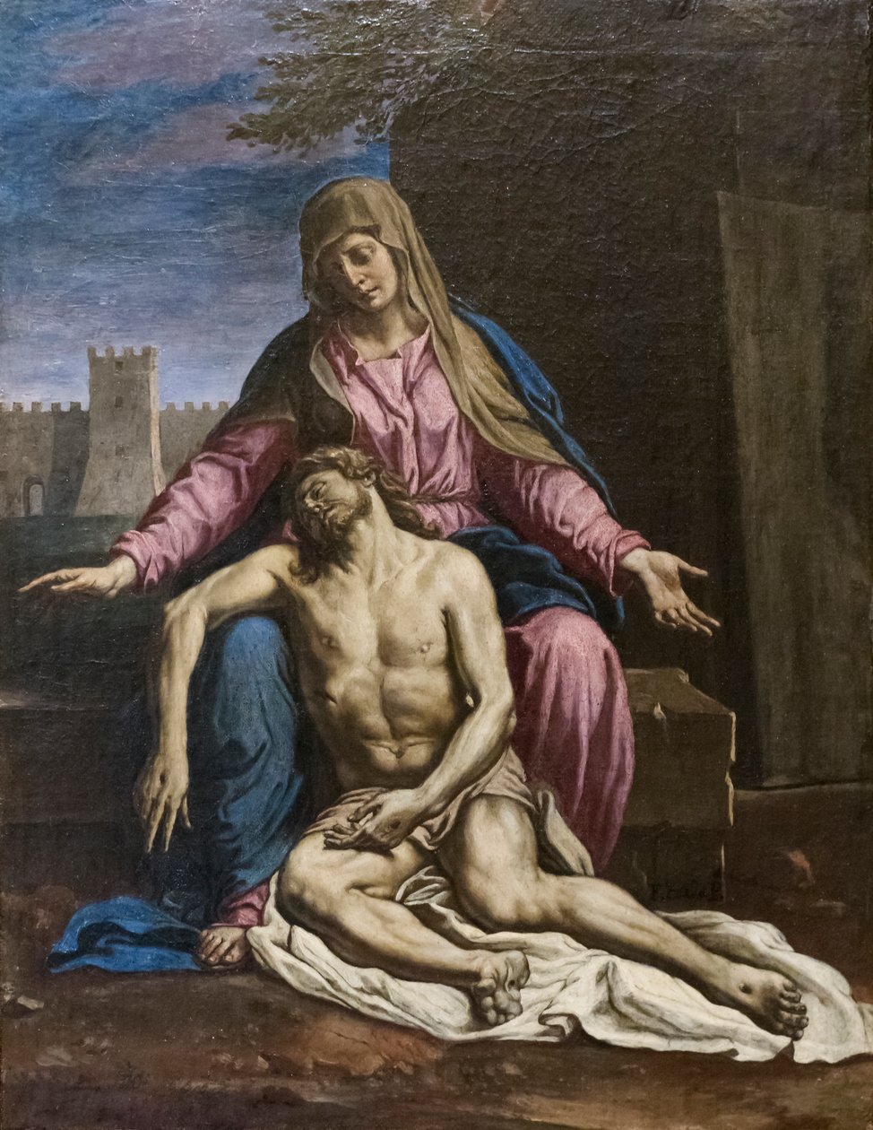 皮耶塔 作者 卢多维科·卡拉奇（Ludovico Carracci）