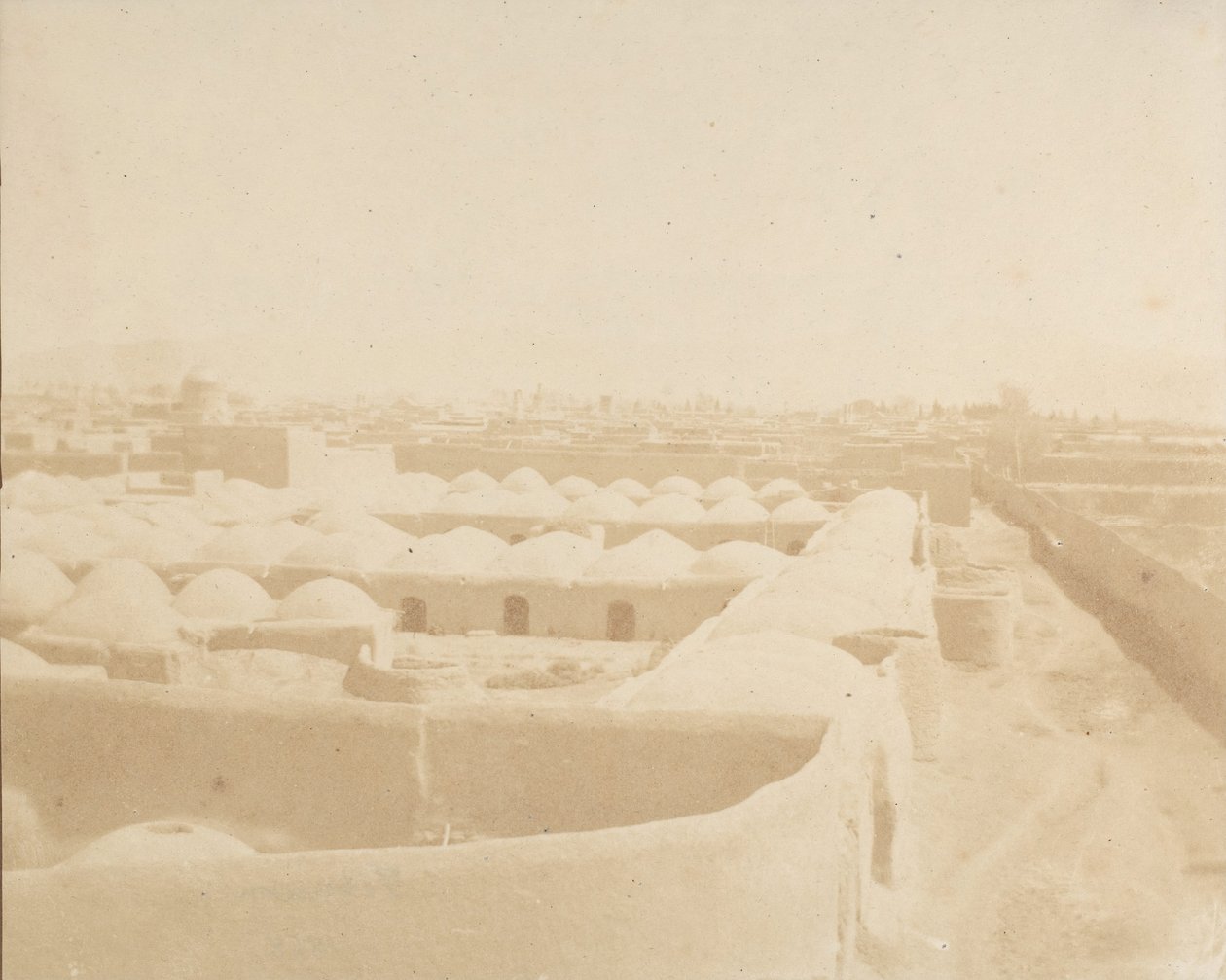 德黑兰，1858年。 作者 路易吉·佩斯