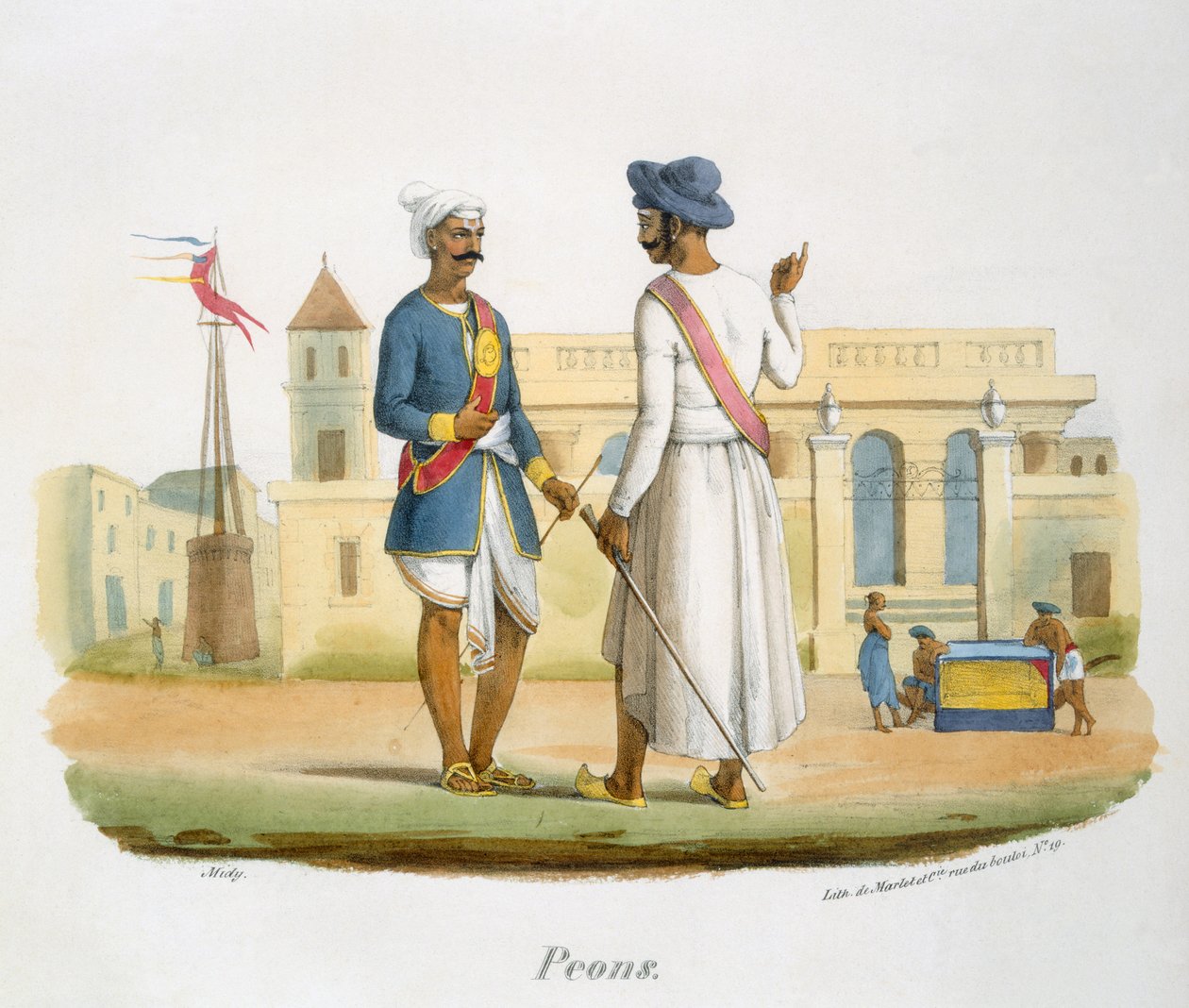 Peons，1827-35 作者 我本努夫