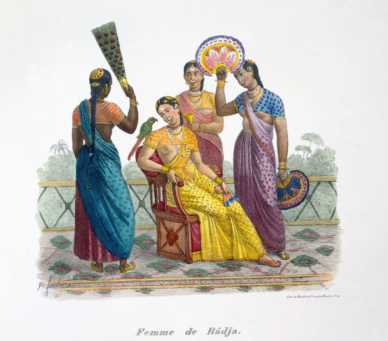 拉法的妻子，1827-35 作者 我本努夫