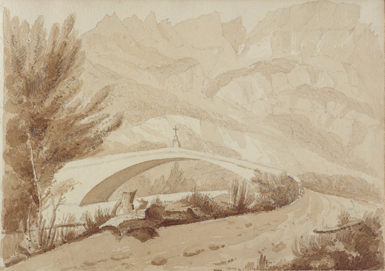 瑞士圣马丁，1818年 作者 玛丽亚·莱斯特（Maria Leycester）