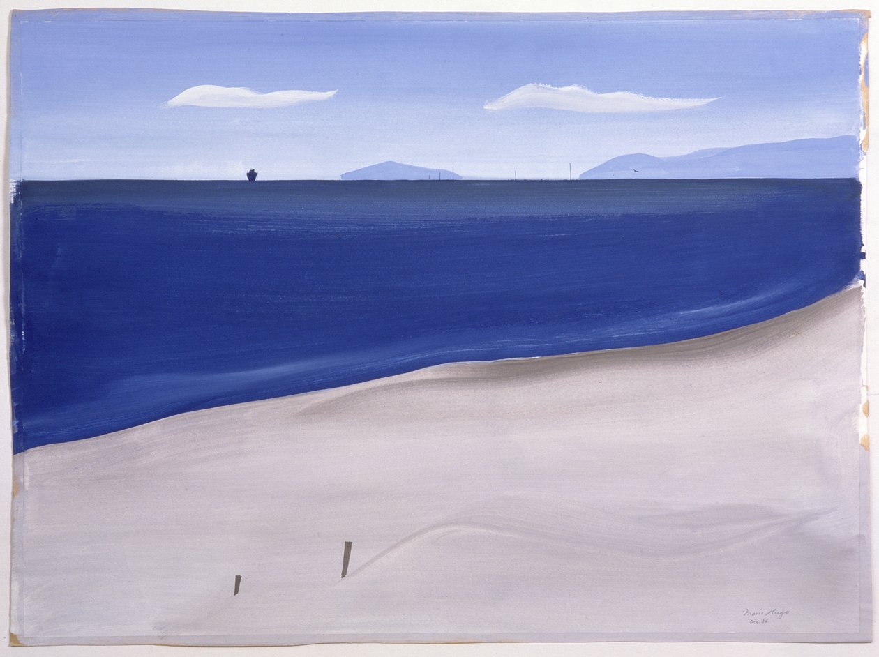 卡农海滩，1987年 作者 玛丽·雨果