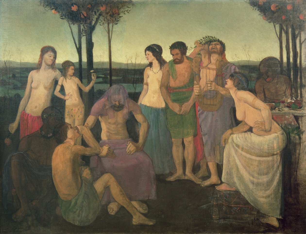 Allegory，c.1910 作者 马克·格特勒
