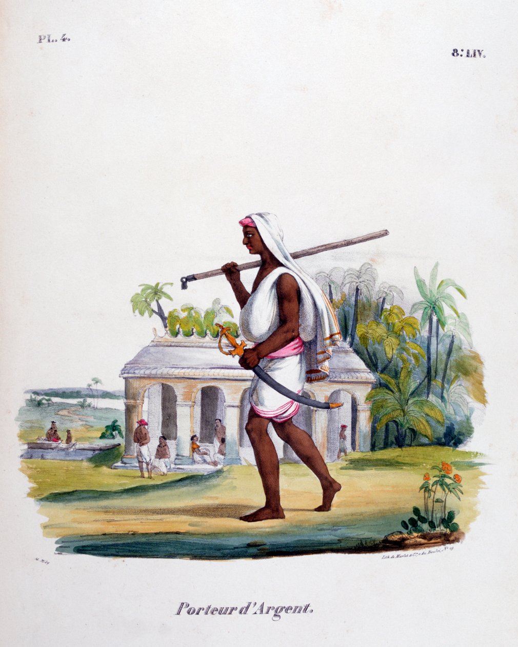 赚钱者，1828年 作者 Marlet et Cie