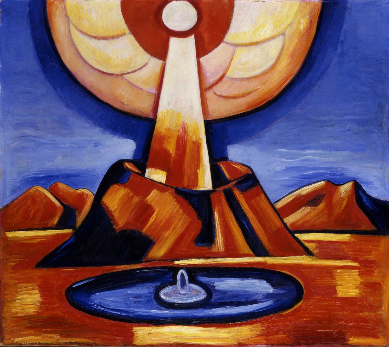 Yliaster Paracelsus, 1932. 作者 马斯登·哈特利