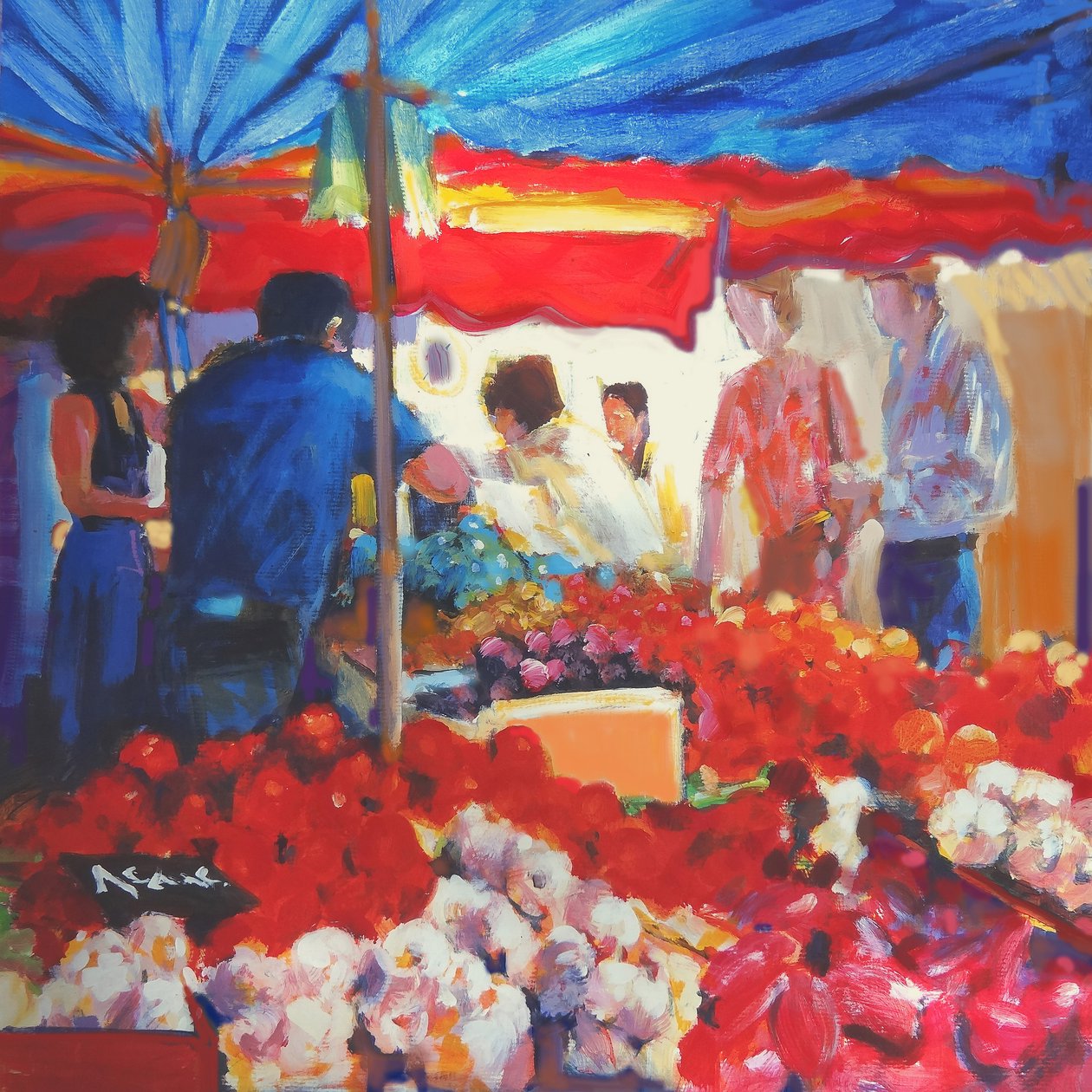 市场，2002年 作者 马丁·德森