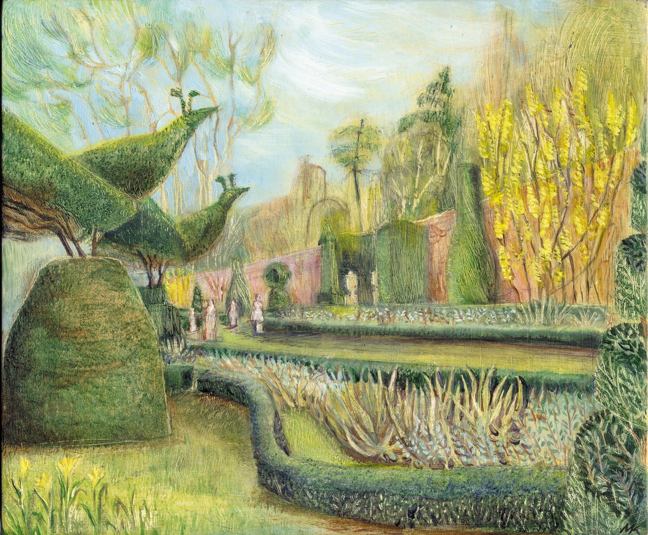 长花园，克里维登：修剪 作者 玛丽·库珀