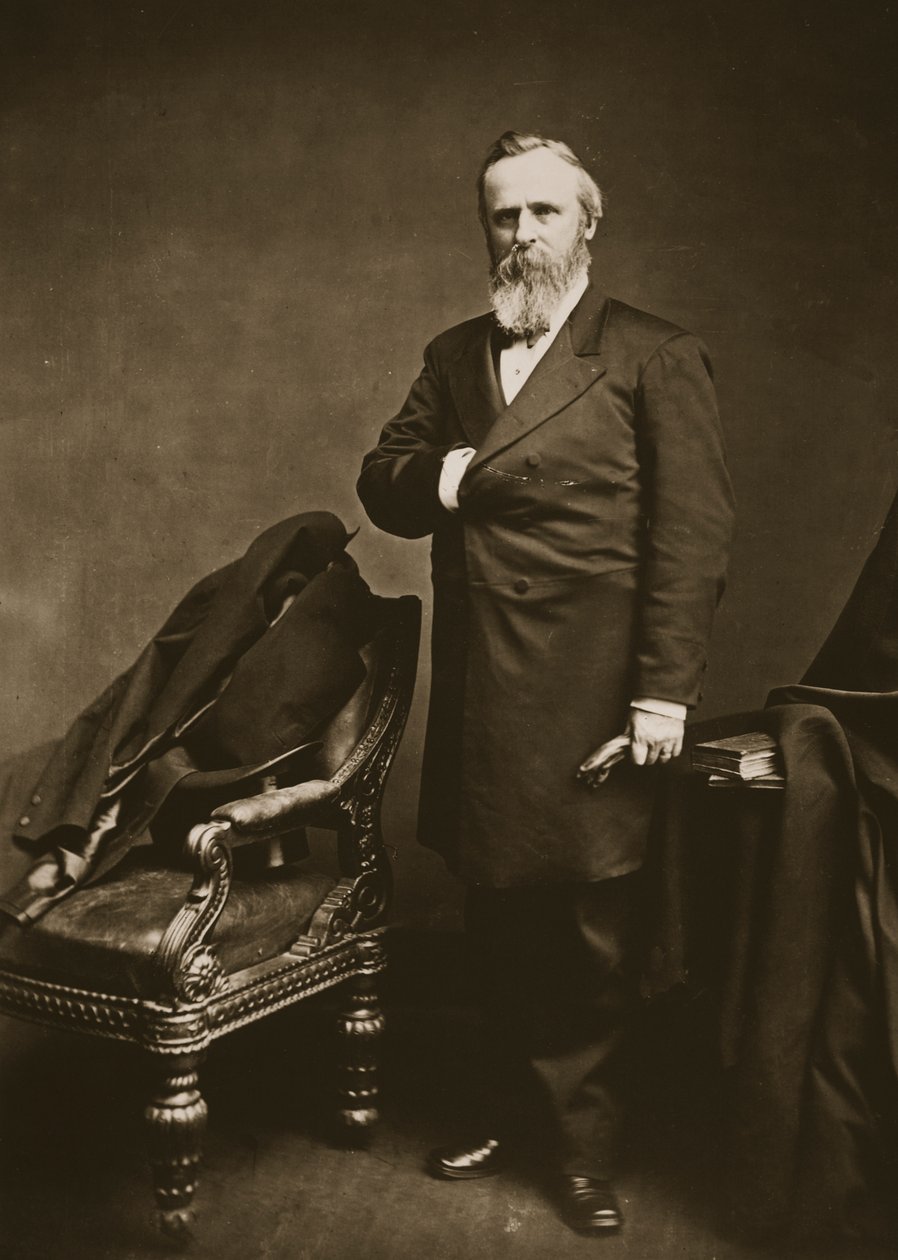 Rutherford B. Hayes（照相凹版） 作者 马修·布雷迪