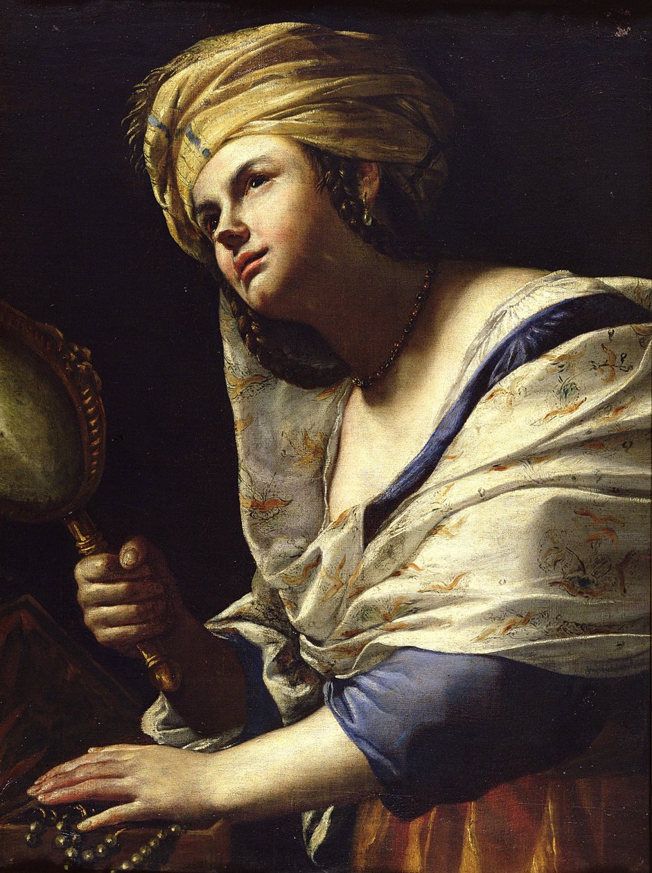虚荣，c.1650-70 作者 马蒂亚·普雷蒂（Mattia Preti）