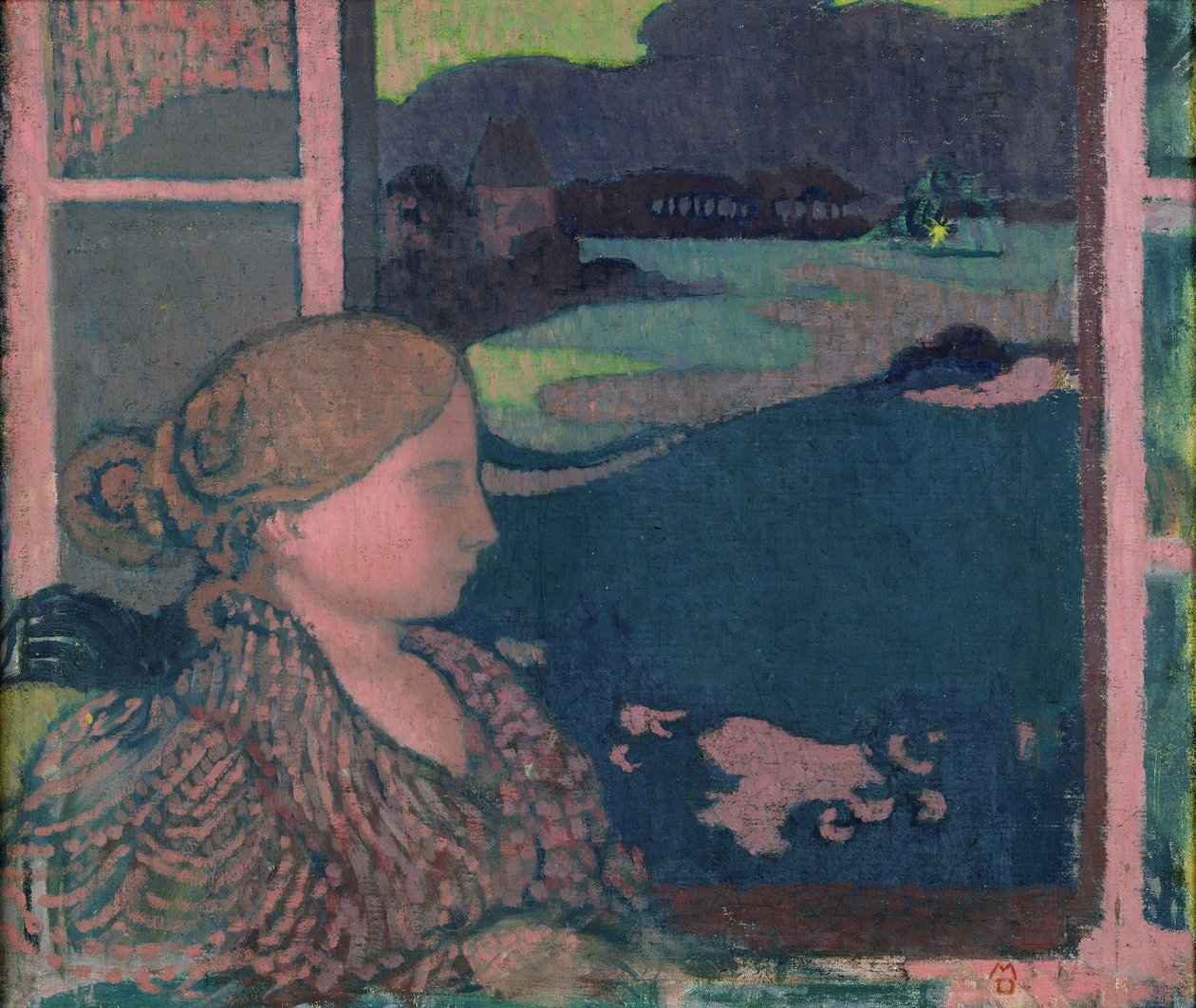 晚上，c.1894 作者 莫里斯·丹尼斯（Maurice Denis）