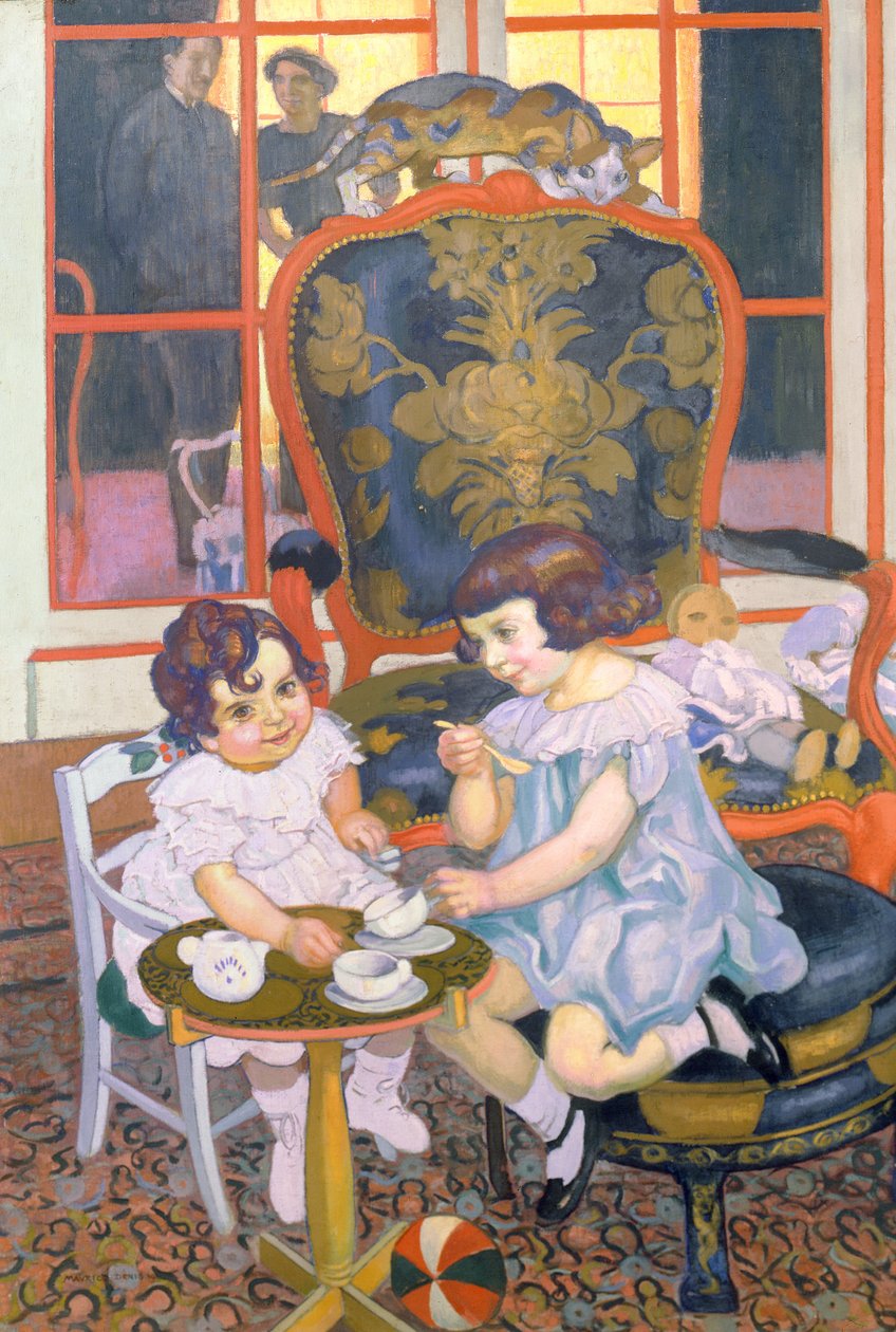 茶党，1919年 作者 莫里斯·丹尼斯（Maurice Denis）
