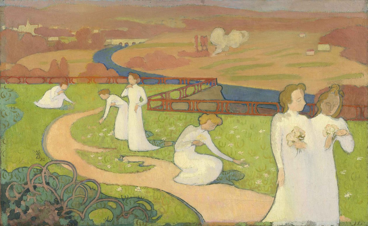 1892年4月。 作者 莫里斯·丹尼斯（Maurice Denis）