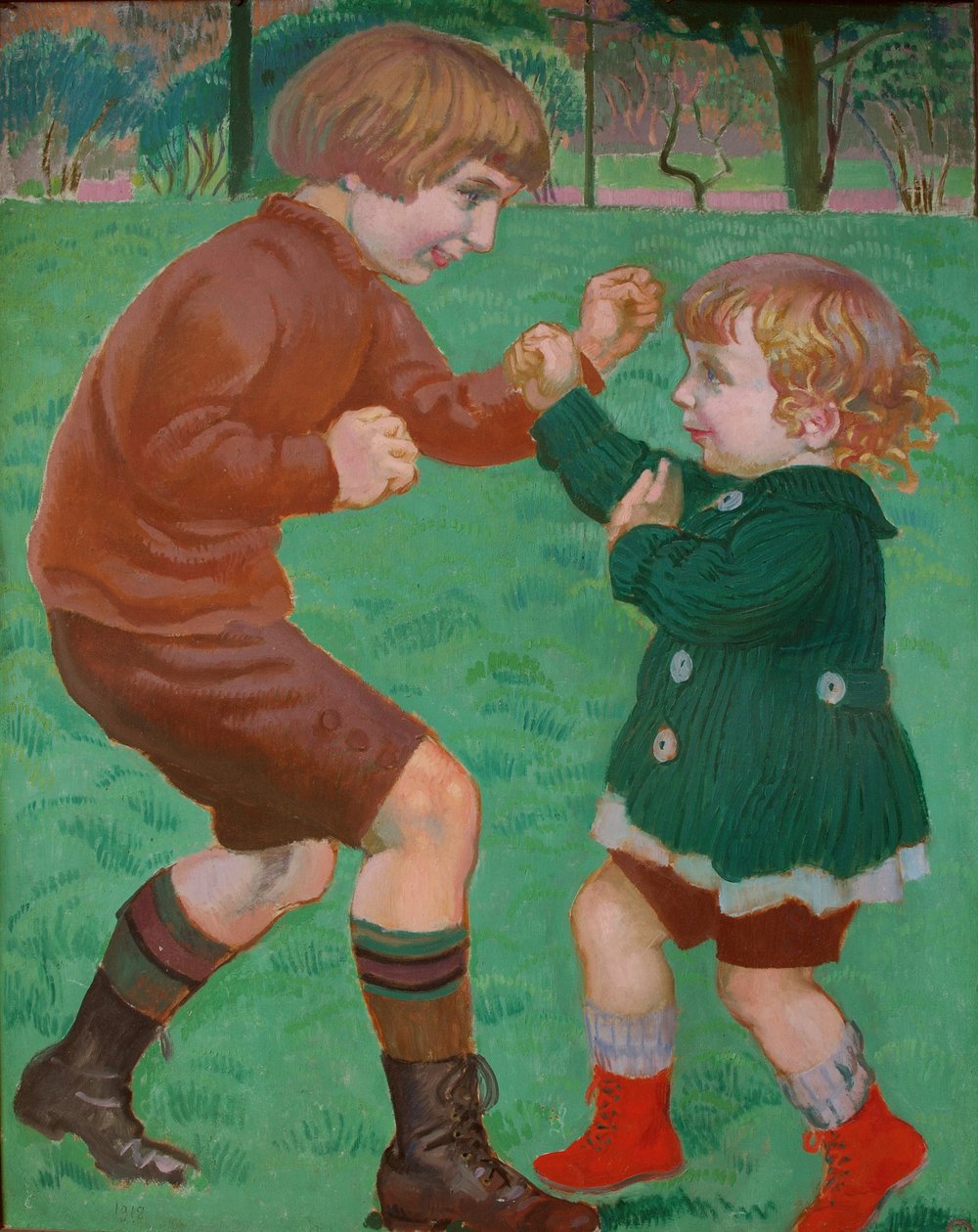 拳击。 作者 莫里斯·丹尼斯（Maurice Denis）