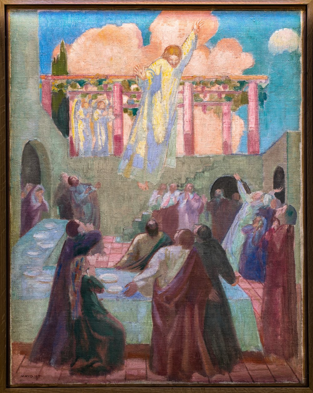 基督向使徒显现 作者 莫里斯·丹尼斯（Maurice Denis）