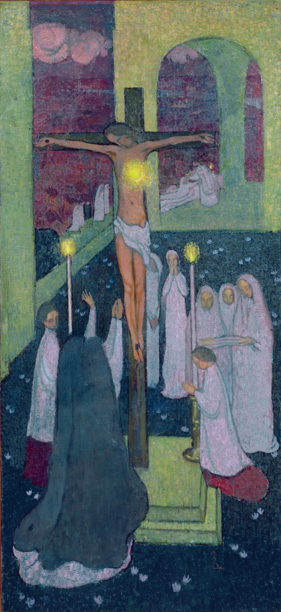 十字架圣心，1894年 作者 莫里斯·丹尼斯（Maurice Denis）