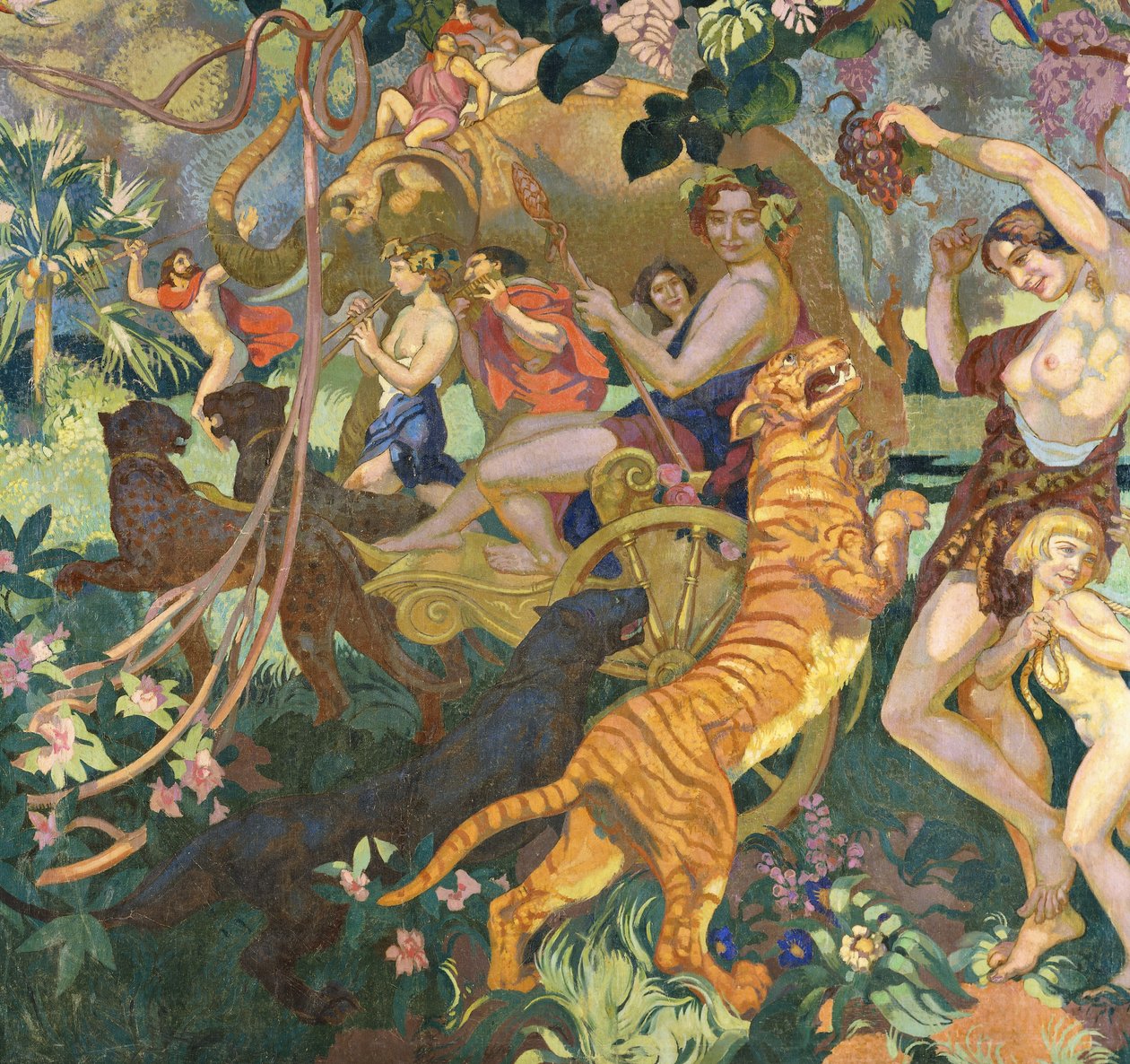 Bacchanale du Tigre Royal， 作者 莫里斯·丹尼斯（Maurice Denis）